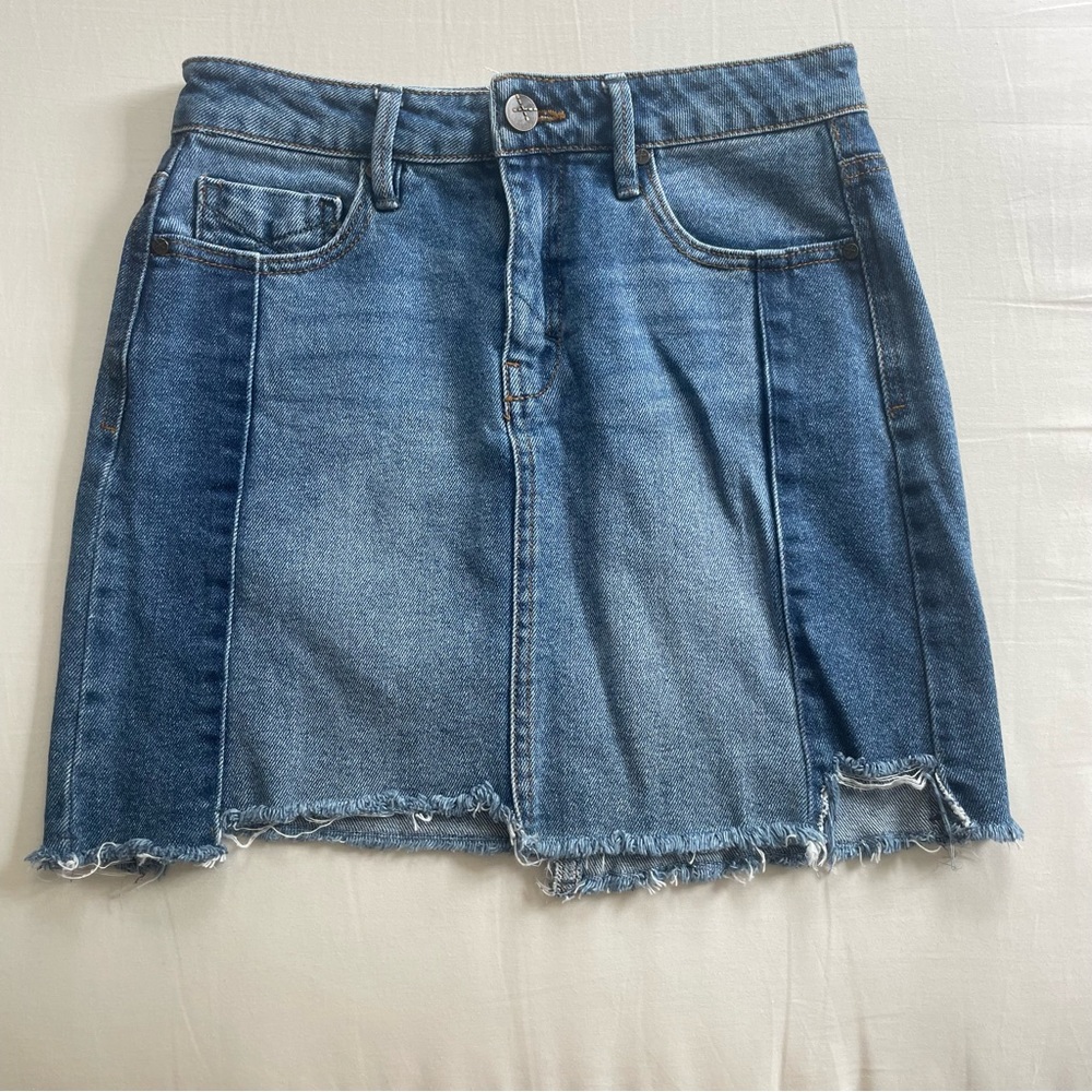 Unpublished Two-Toned Denim Skirt size 26